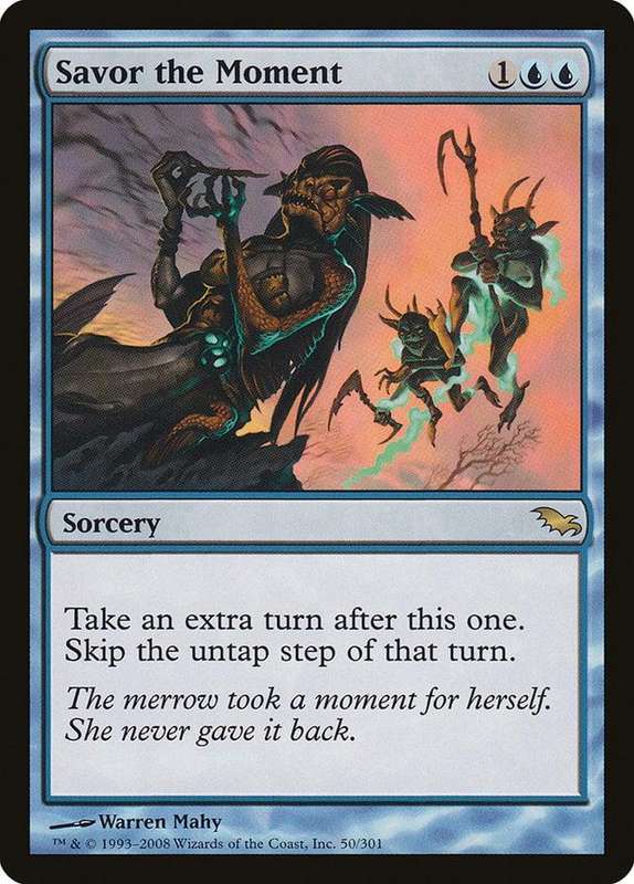 MTG - Magic the Gathering - Shadowmoor: Savor the Moment