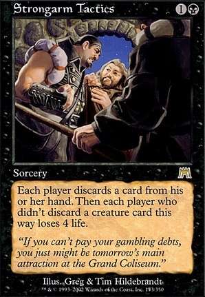 MTG - Magic the Gathering - Onslaught Foil: Strongarm Tactics