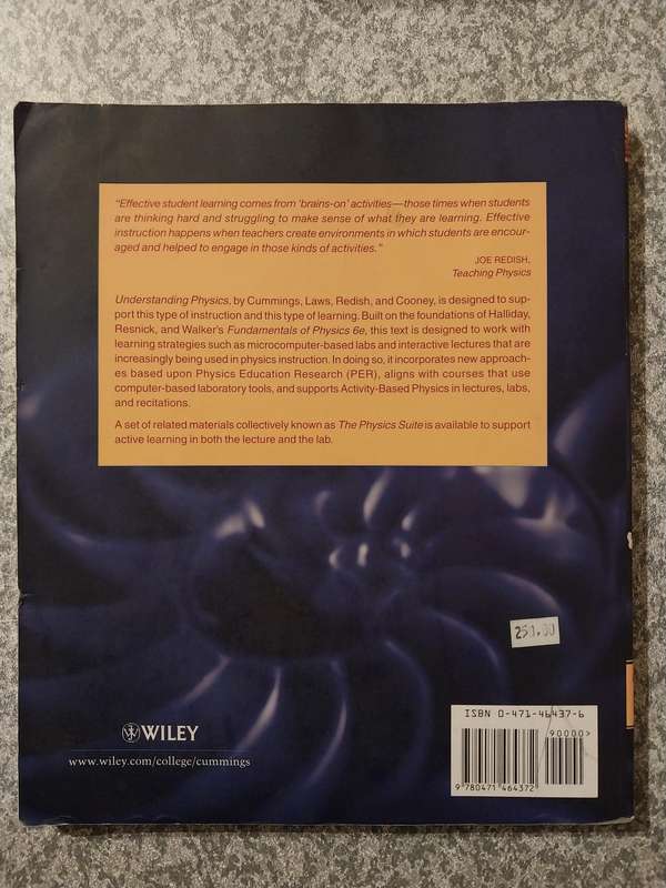 Understanding physics part 3 by Cummings Laws Redish Cooney