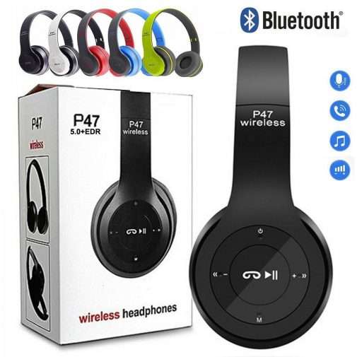 P47 Bluetooth Wireless Headset Foldable Headset
