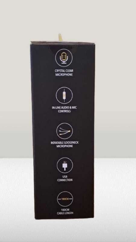 WINX CALL Clear 2.0 USB Headset - Black