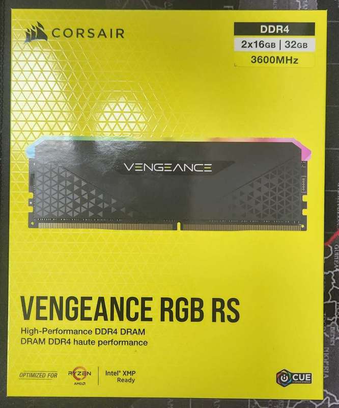Corsiar 32gb RGB Ram