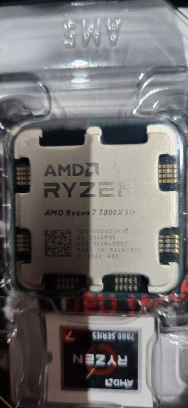 AMD Ryzen 7 7800x3D CPU