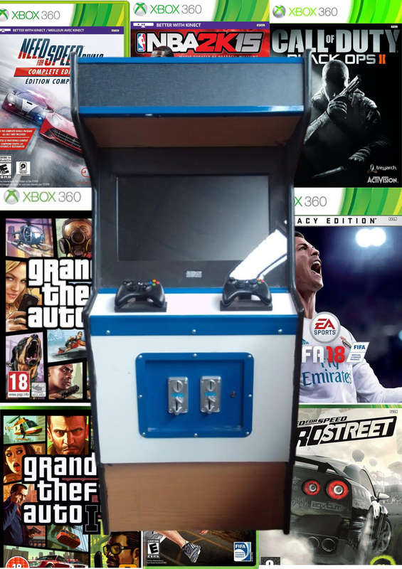 X-Box Arcade Machine with 23-Inch Screen  40 Games