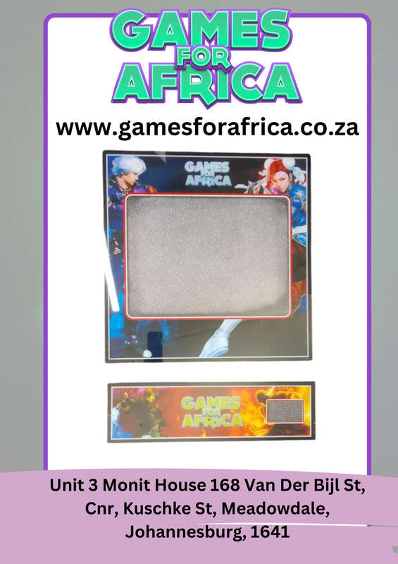 Top & Bottom Arcade Perspex