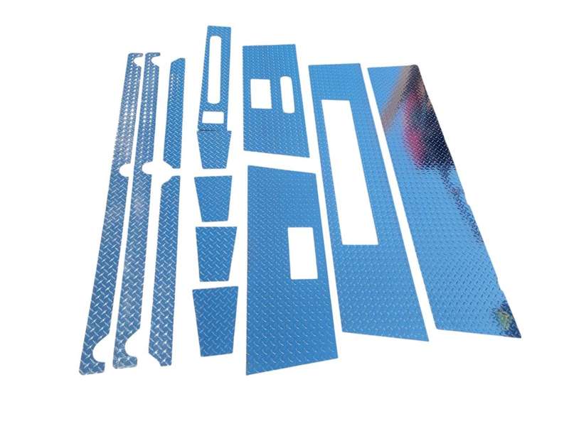 Pool Table aluminum tread plate