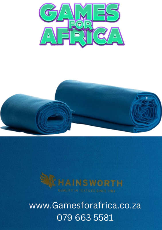 Hainsworth Elite Pro Speed Pool Table Cloth Royal Blue