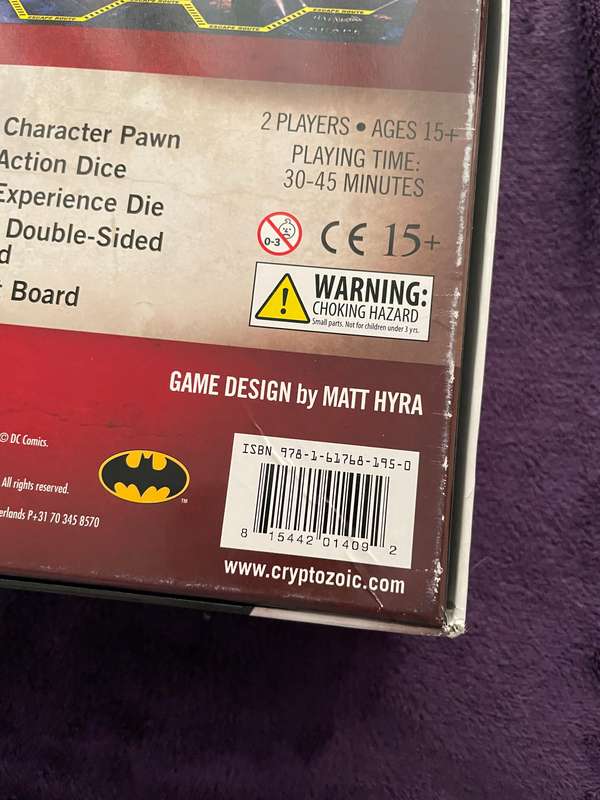 Batman Arkham City Escape: The Board Game