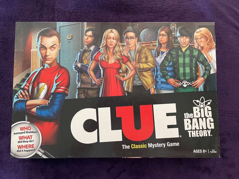 The Big Bang Theory CLUE The Classic Mystery Board Game