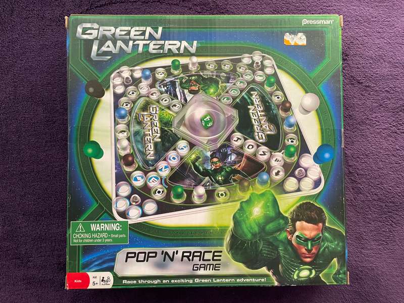 Green Latern Pop 'N' Race Game