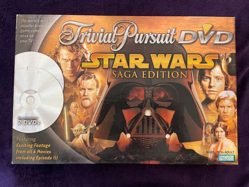 Trivial Pursuit DVD Star Wars Saga Edition
