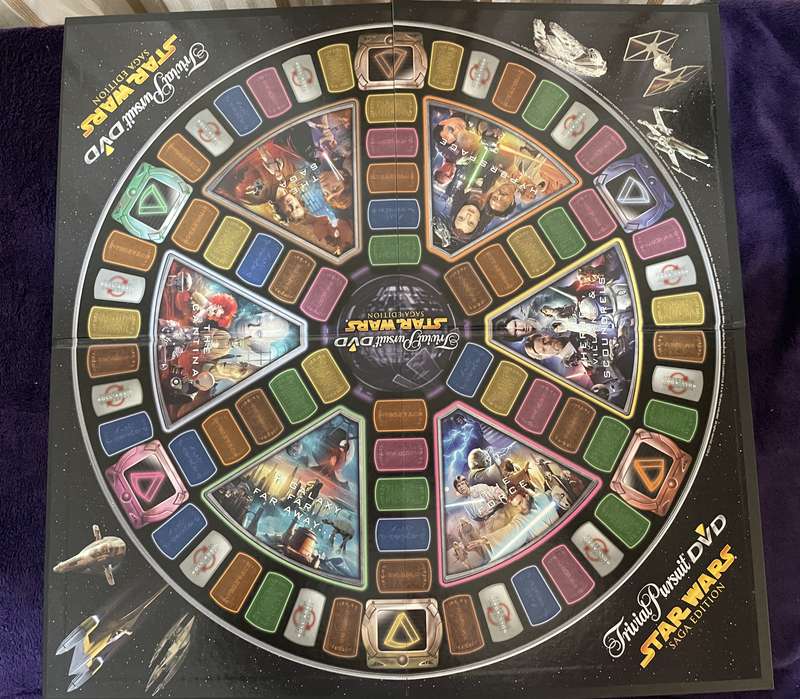 Trivial Pursuit DVD Star Wars Saga Edition