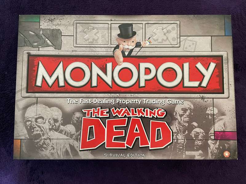 The Walking Dead Survival Edition - Monopoly Board Game