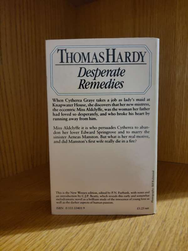 Desperate Remedies by Thomas Hardy