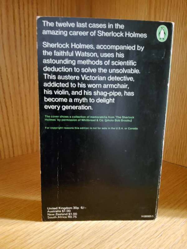 The Case-Book of Sherlock Holmes by Sir Arthur Conan Doyle