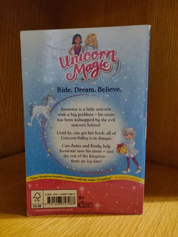 Unicorn Magic Snowstar and the Big Freeze by Daisy Meadows