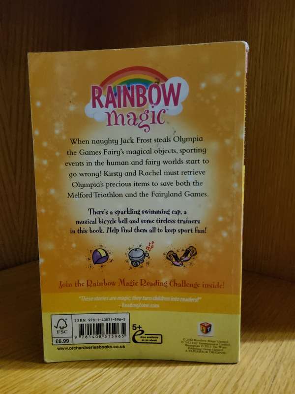 Rainbow Magic Olympia the Games Fairy by Daisy Meadows