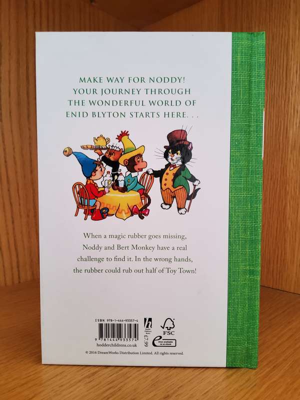 Noddy and the Magic Rubber by Enid Blyton
