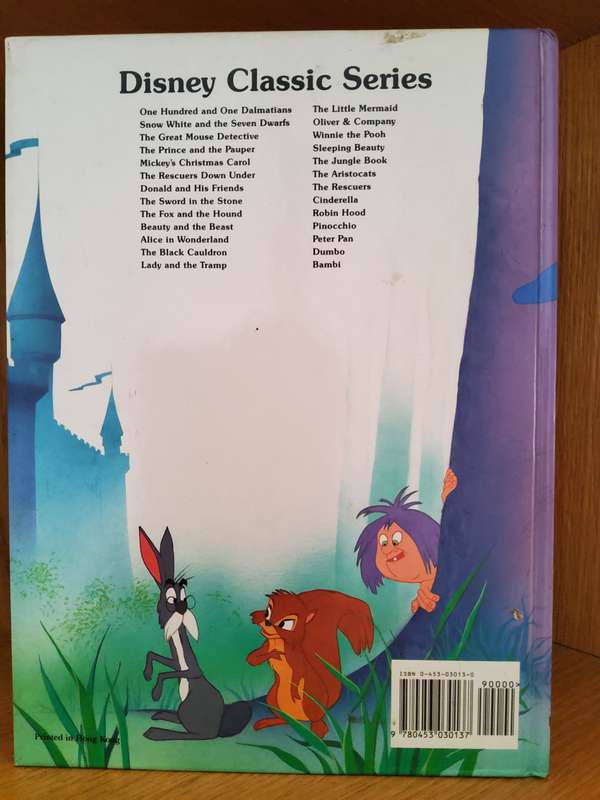 Walt Disney The Sword in the Stone A4 Hardcover