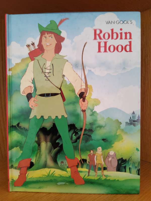 Robin Hood A4 Hardcover by Van Gool