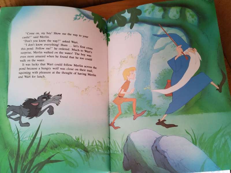 Walt Disney The Sword in the Stone A4 Hardcover