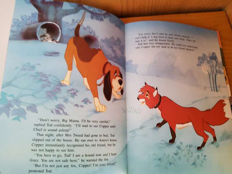 Walt Disney The Fox and the Hound A4 Hardcover