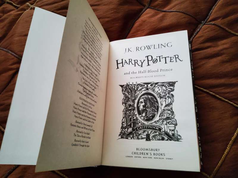 Harry Potter and the Half-Blood Prince Gryffindor Edition by J K Rowling