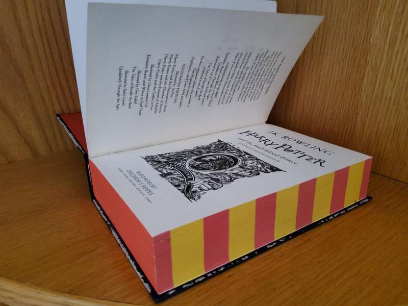 Harry Potter and the Half-Blood Prince Gryffindor Edition by J K Rowling