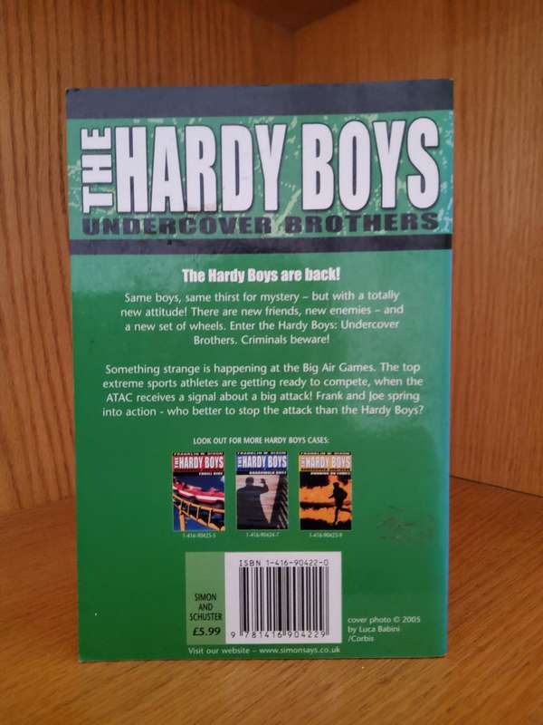 Hardy Boys Extreme Danger by Franklin W Dixon