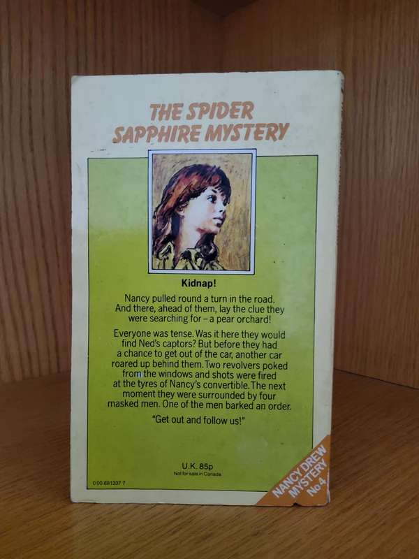 Nancy Drew The Spider Sapphire Mystery by Carolyn Keene