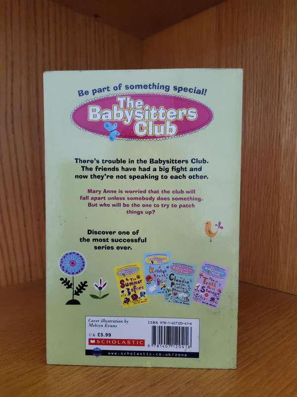 The BabySitters Club Mary Anne Saves the Day by Ann M Martin (Baby-Sitters Club)