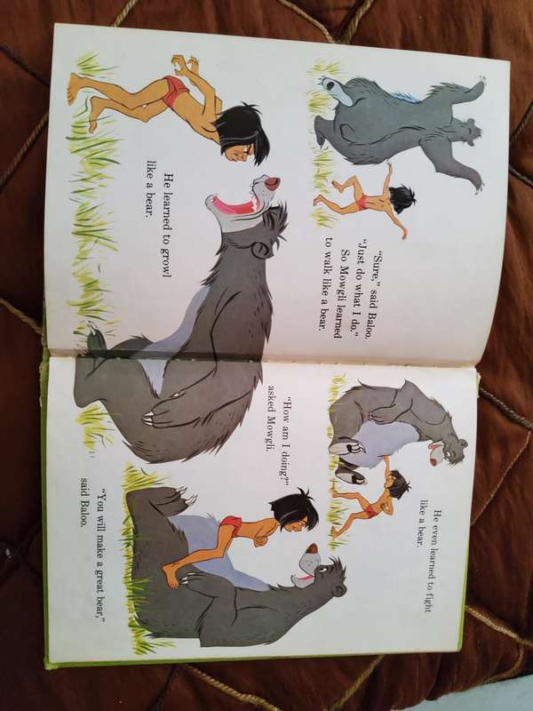 Walt Disney The Jungle Book Hardcover