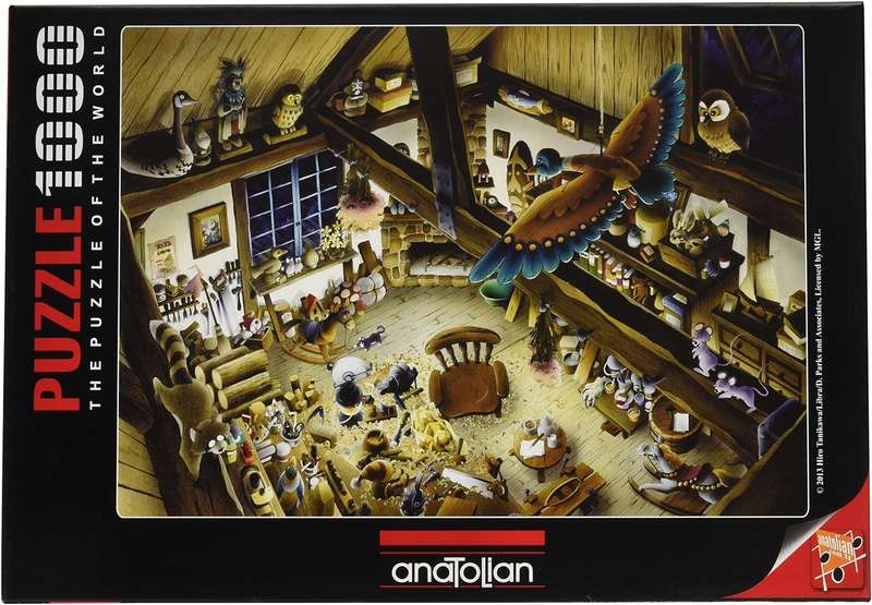 Anatolian 1000 Piece Puzzle: Wooden Workshop Toys