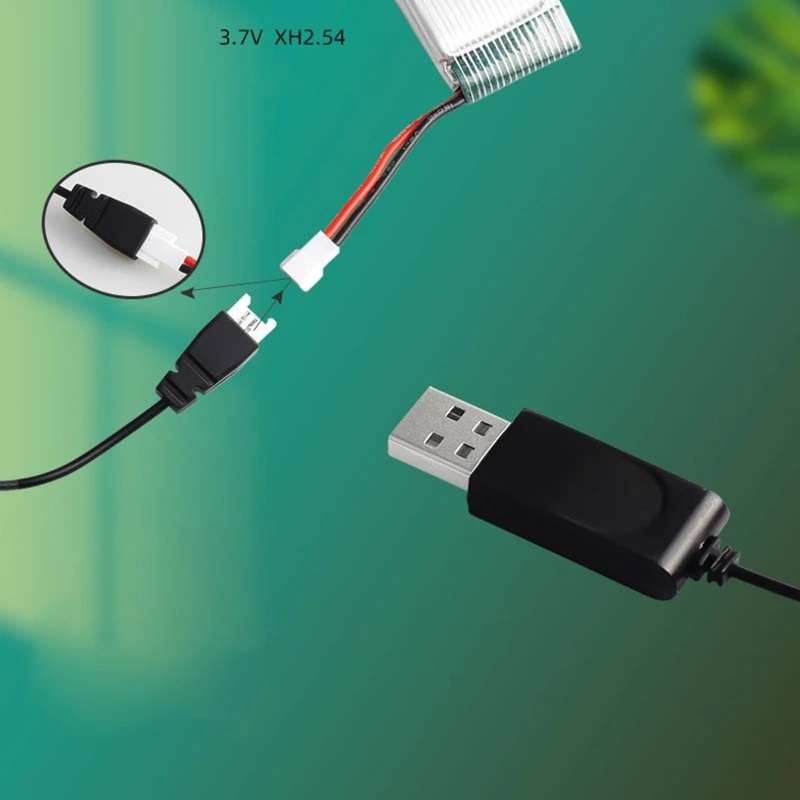 Boss 3.7V 380mAh HYY702035 Li-poly High Performance Rechargeable Drone Battery With XH2.54 Plug Conn