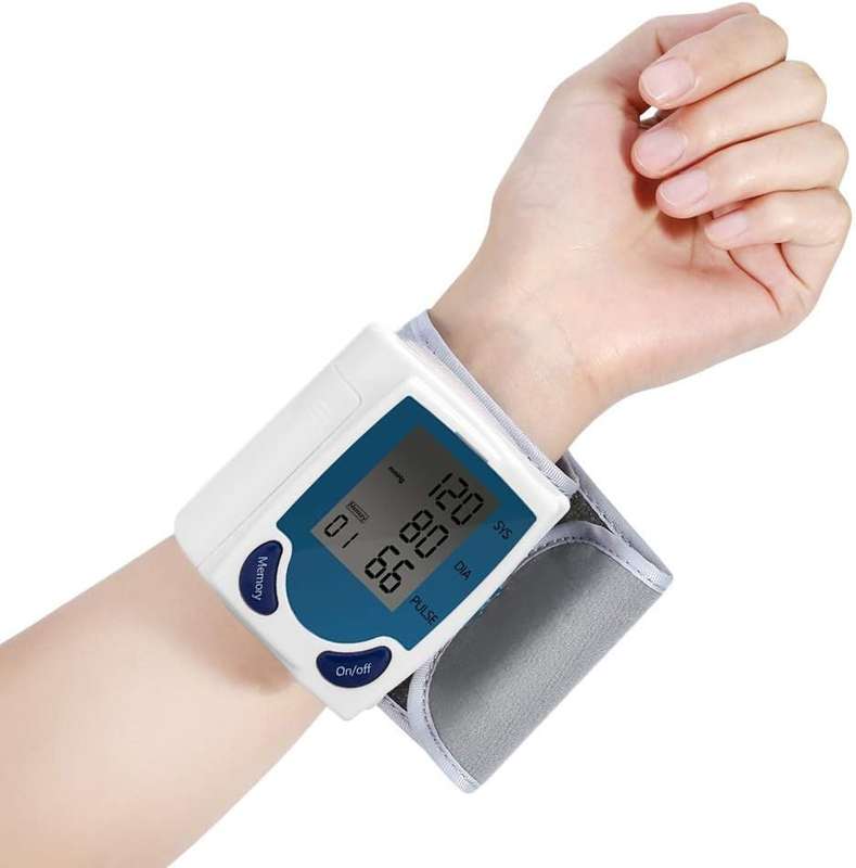Boss Sphygmomanometer Wristwatch Blood Pressure Monitor Digital Automatic Measure Blood Pressure