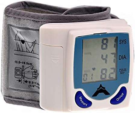 Boss Sphygmomanometer Wristwatch Blood Pressure Monitor Digital Automatic Measure Blood Pressure