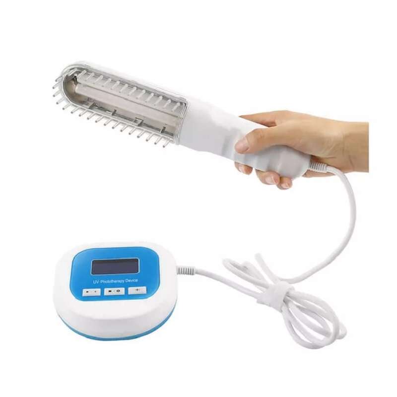 Portable UV Light Therapy Vitiligo Lamp With Timer And LCD Display