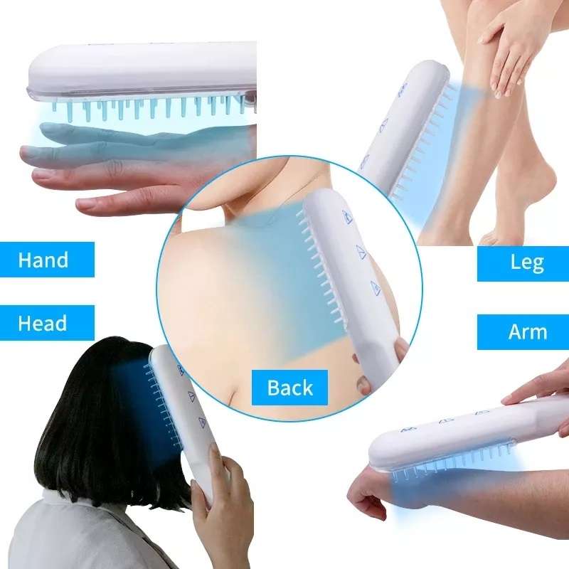 Portable UV Light Therapy Vitiligo Lamp With Timer And LCD Display