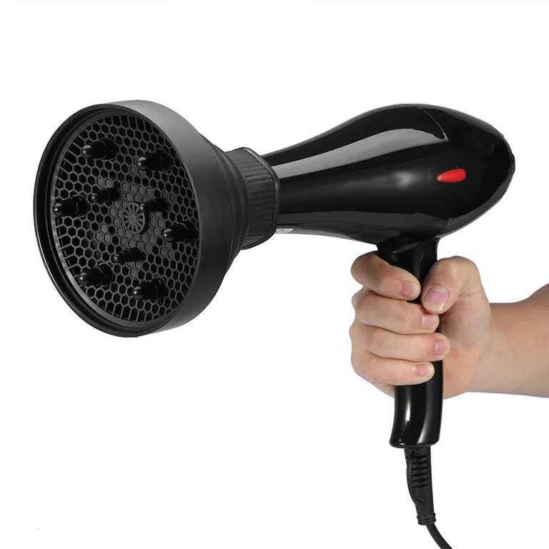 Boss Universal Silicone Folding Hairdryer Diffuser For Enhanced Curly Hair