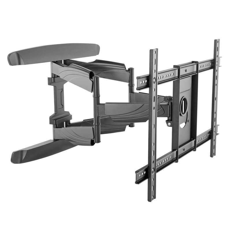 Full Motion Wall Mount Bracket Articulating for 32-60" TV, Black