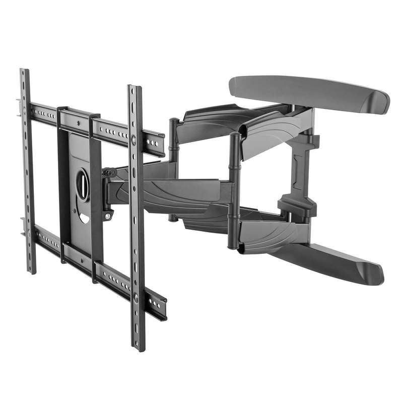 Full Motion Wall Mount Bracket Articulating for 32-60" TV, Black