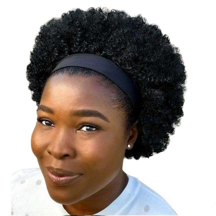 Afro Headband Wig
