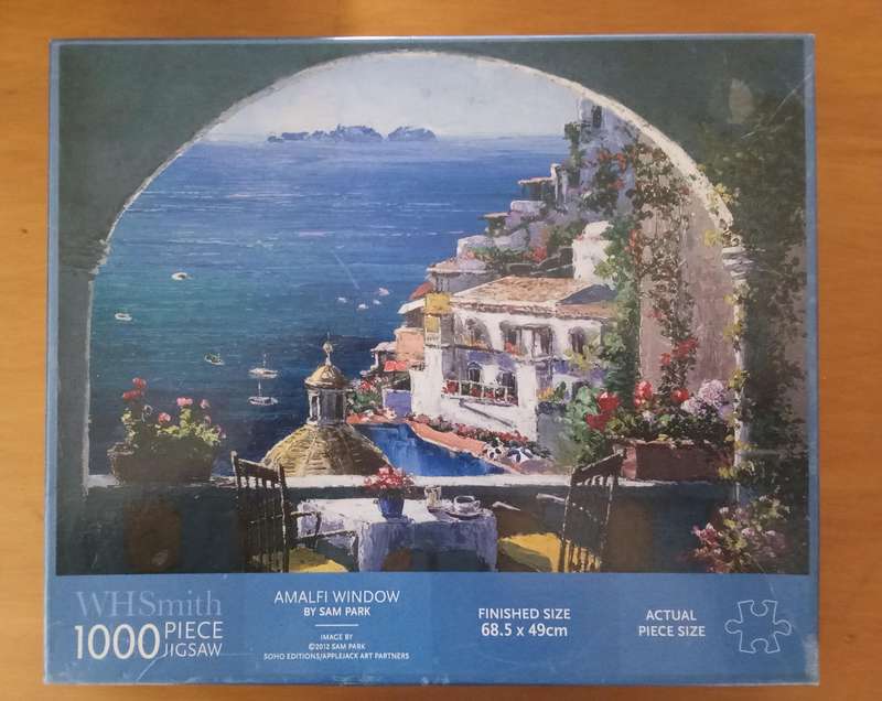 Jigsaw Puzzle, Amalfi Window, 1000 piece