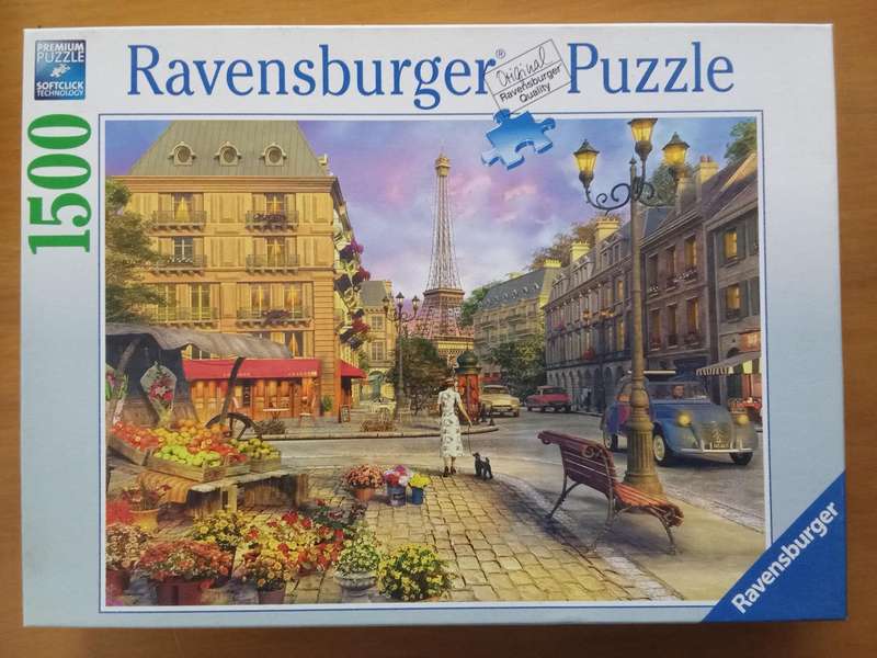 Ravensburger 1500 piece Jigsaw Puzzle, VINTAGE PARIS