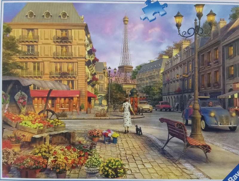 Ravensburger 1500 piece Jigsaw Puzzle, VINTAGE PARIS