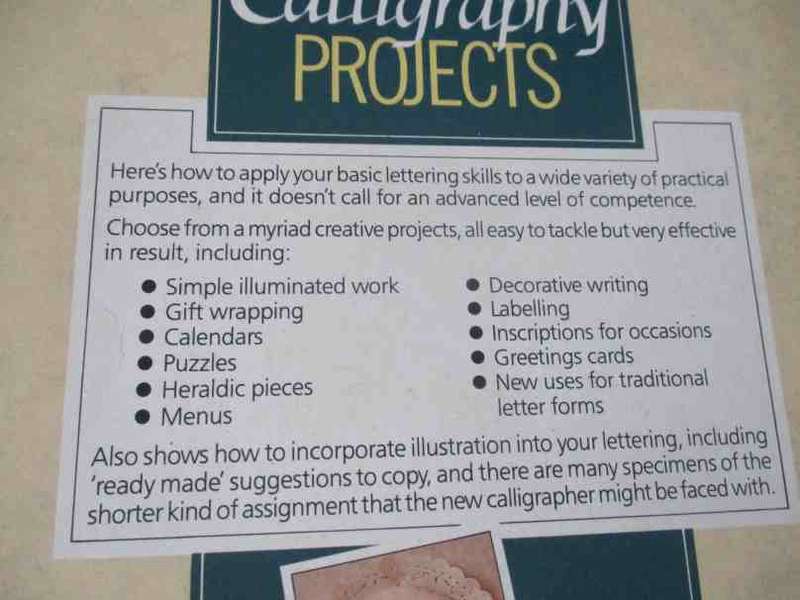 100 EASY CALLIGRAPHY PROJECTS - CREATIVE IDEAS FOR PUTTING BASIC CALLIGRAPH TO PRACTICAL USE - G RO.
