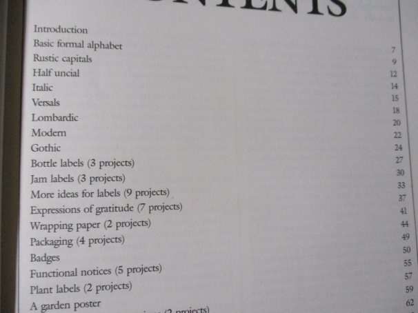 100 EASY CALLIGRAPHY PROJECTS - CREATIVE IDEAS FOR PUTTING BASIC CALLIGRAPH TO PRACTICAL USE - G RO.