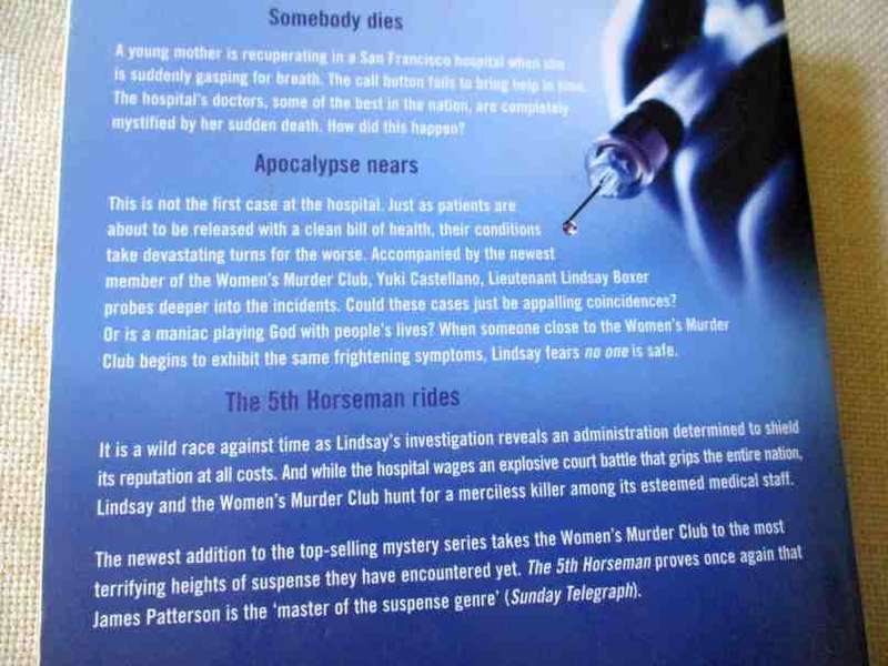 THE 5TH HORSEMAN - JAMES PATTERSON
