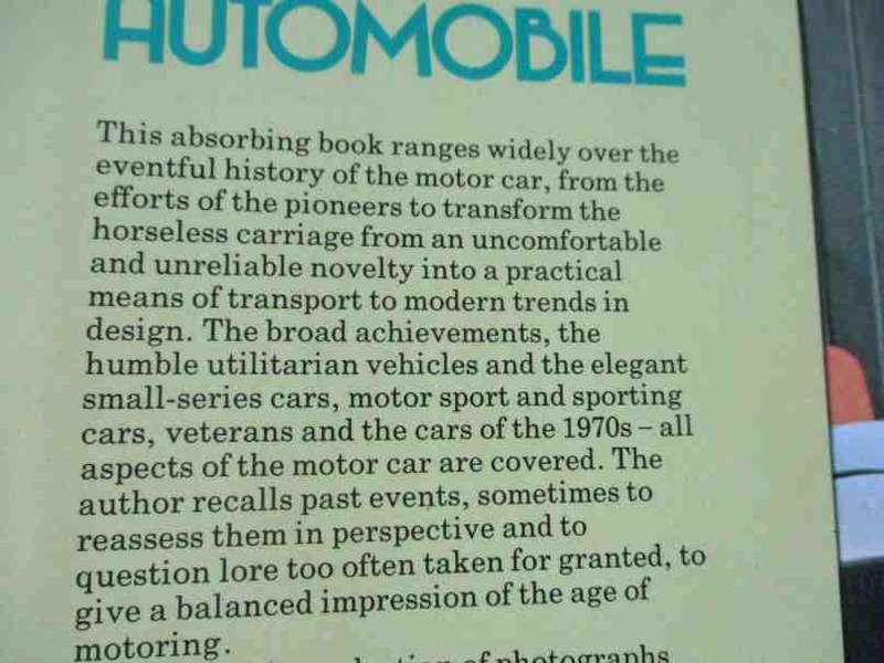 THE AGE OF THE AUTOMOBILE - GEORGE BISHOP