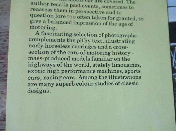 THE AGE OF THE AUTOMOBILE - GEORGE BISHOP